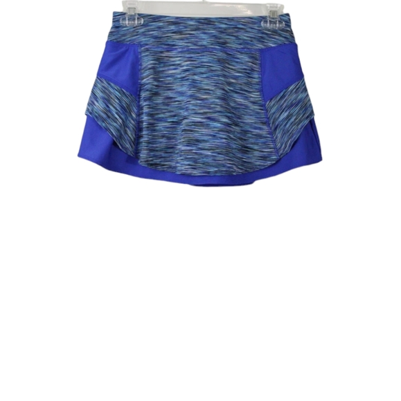 ATHLETA Spacedye Bustle Skort Blue Size XXS - Picture 4 of 6